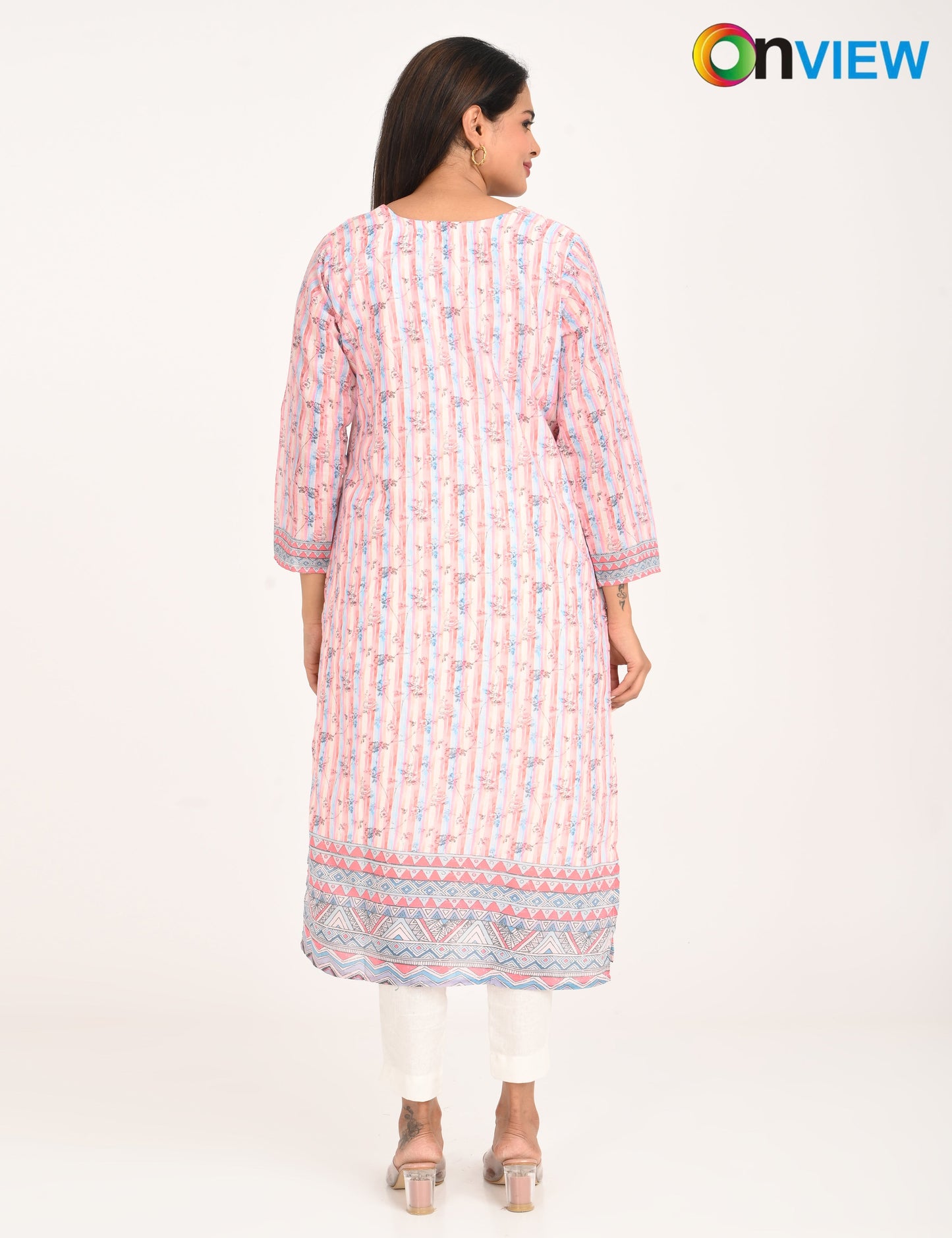 ONVIEW | 544 | CHIKANKARI WORK WITH DIGITAL PRINT