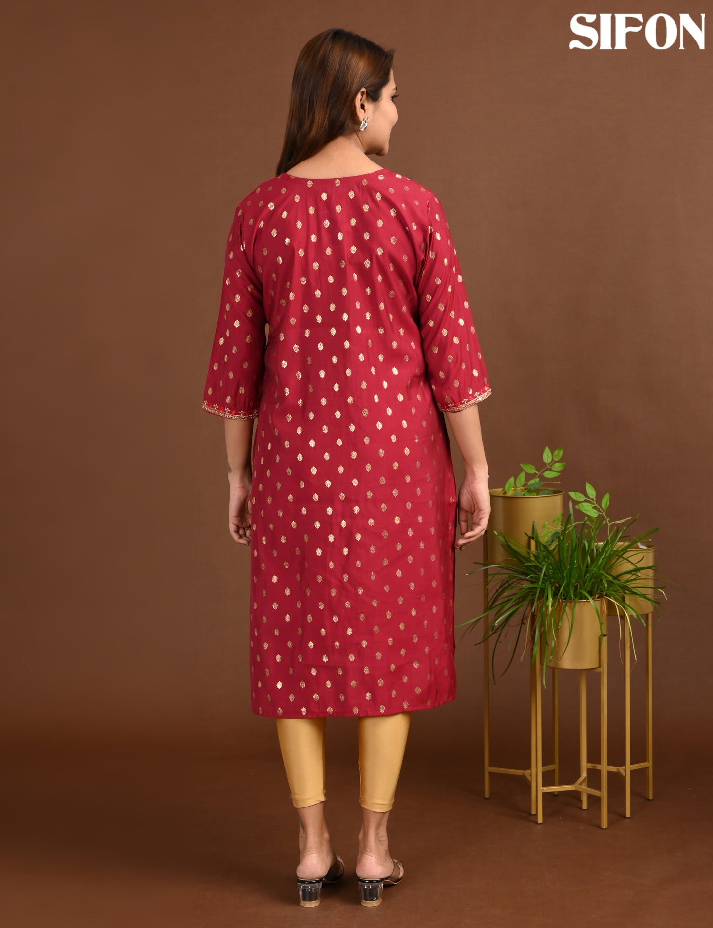 SIFON | 1700 | ROMAN SILK BIG EMBROIDERY