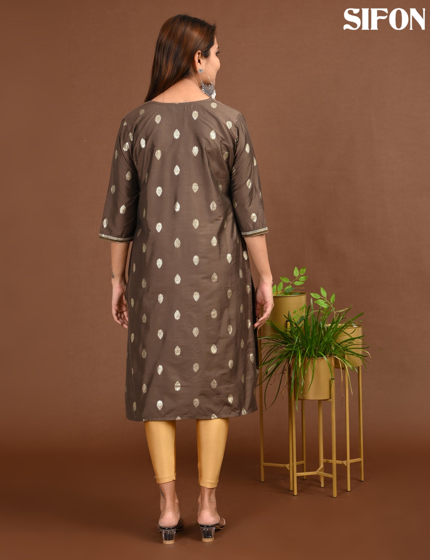 SIFON | 1706 | ROMAN SILK BIG EMROIDERY | 1706