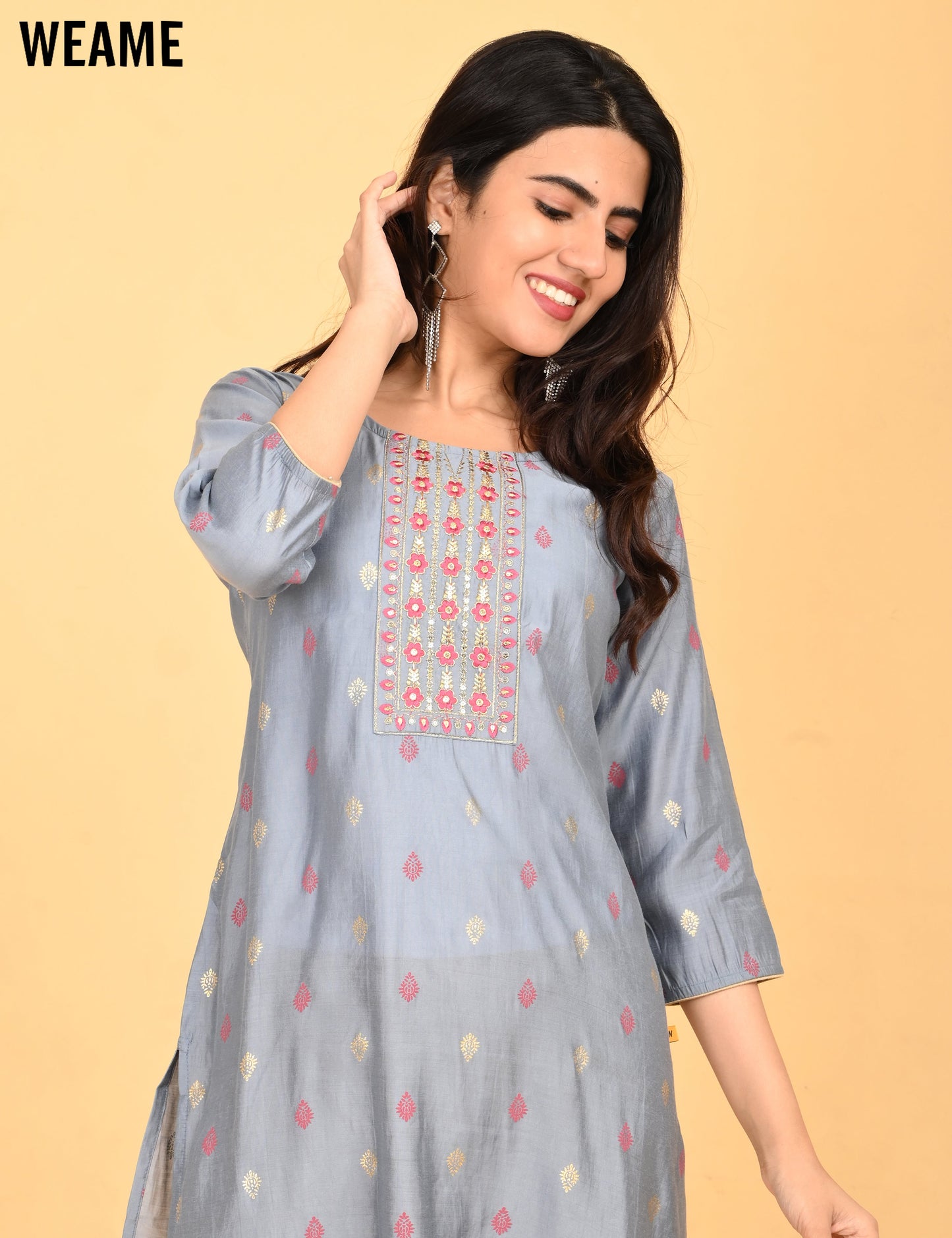 WEAME | 1122 | SILK SMALL EMBROIDERY.