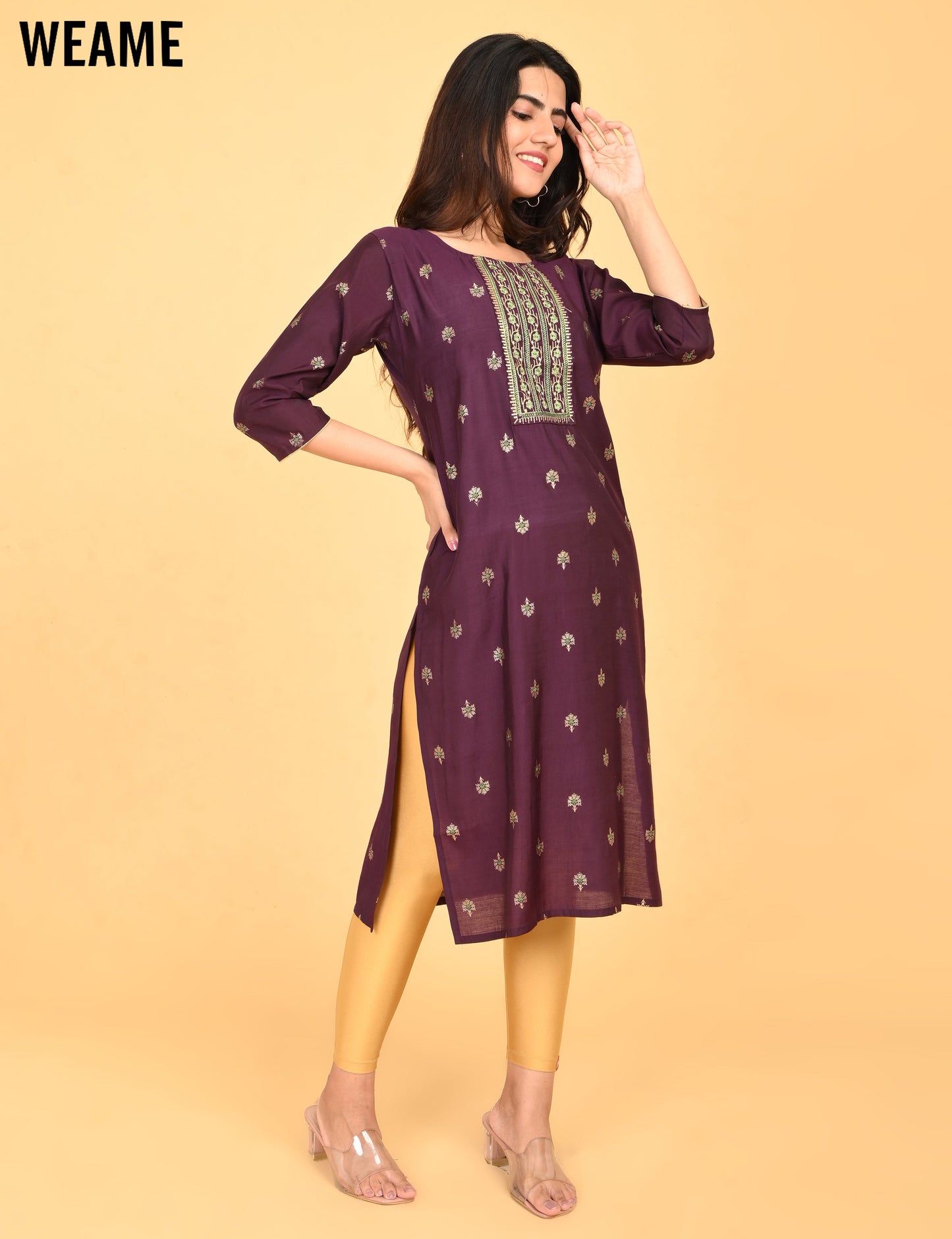 WEAME | 1309 | SILK SMALL EMBROIDERY.