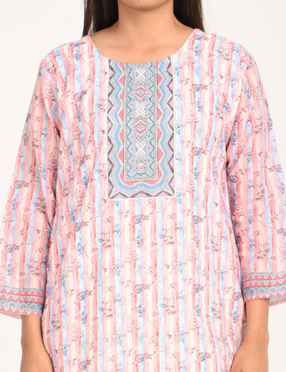 ONVIEW | 544 | CHIKANKARI WORK WITH DIGITAL PRINT